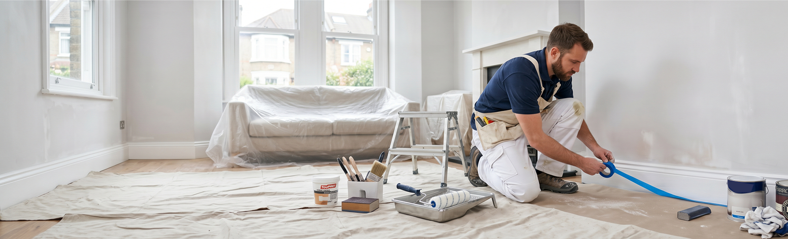 Preparing Your Home for Painting and Decorating Work