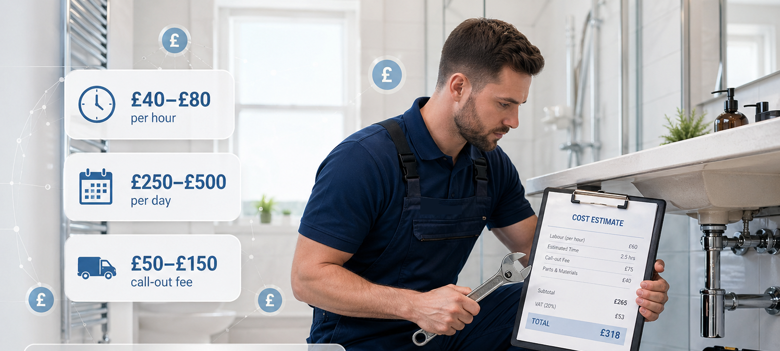 What Is the Average Cost of a Plumber in the UK?