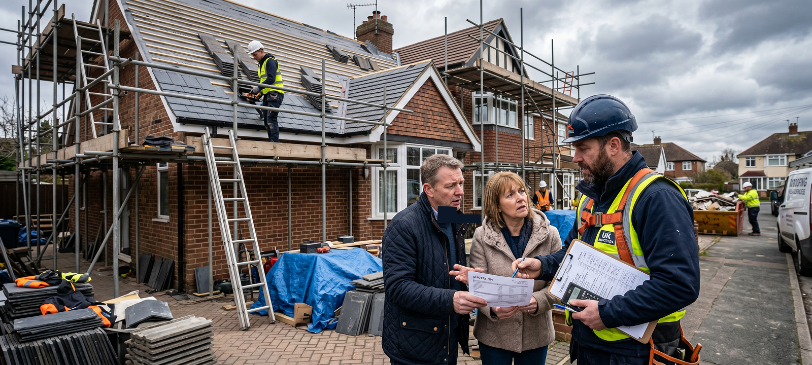 Average Roof Replacement Costs in the UK