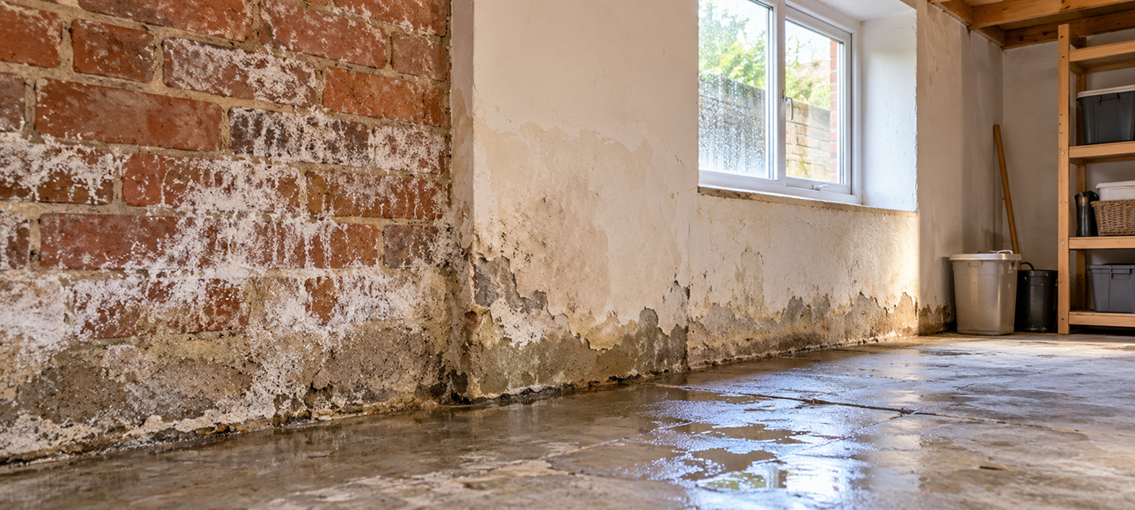 Signs Your Cellar or Basement Has a Damp Problem
