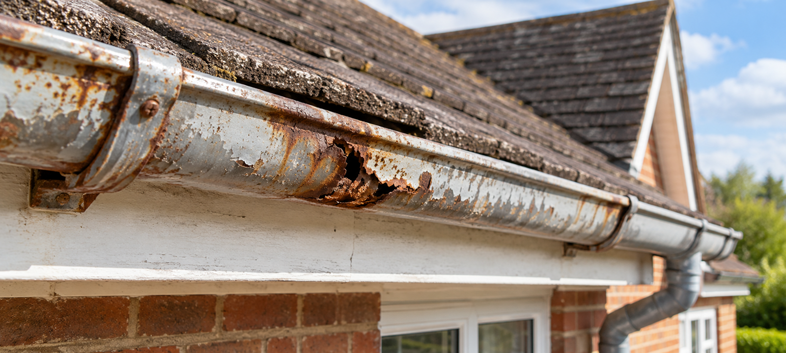 Cracks, Rust and the Age of Your Guttering Cracks, Rust and the Age of Your Guttering